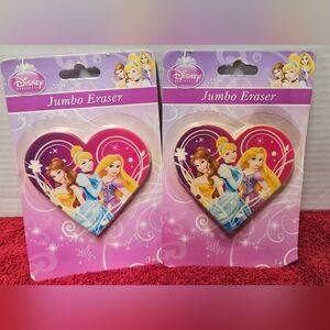 Disney Princess Jumbo Eraser Set